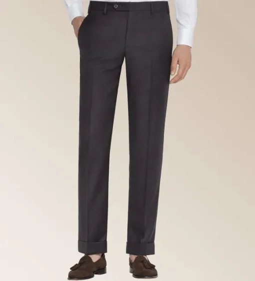 Zanella Devon Wool Serge Dress Slacks