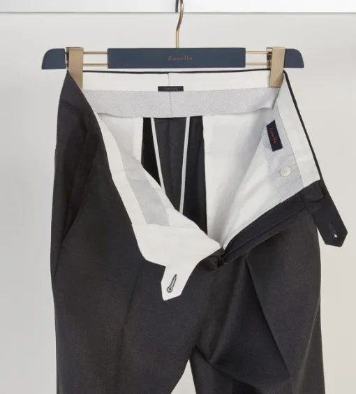 Zanella Devon Wool Serge Dress Slacks