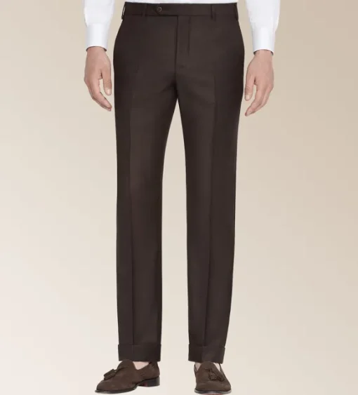 Zanella Devon Wool Serge Dress Slacks