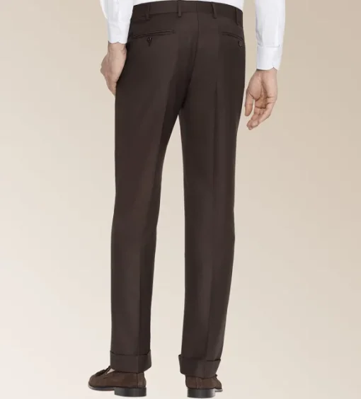 Zanella Devon Wool Serge Dress Slacks