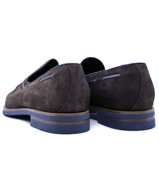 Zelli Carmen Sueded Goatskin Tassel Loafer