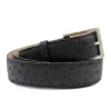 Zelli Genuine Ostrich Quill Belt