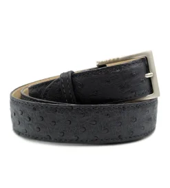 Zelli Genuine Ostrich Quill Belt