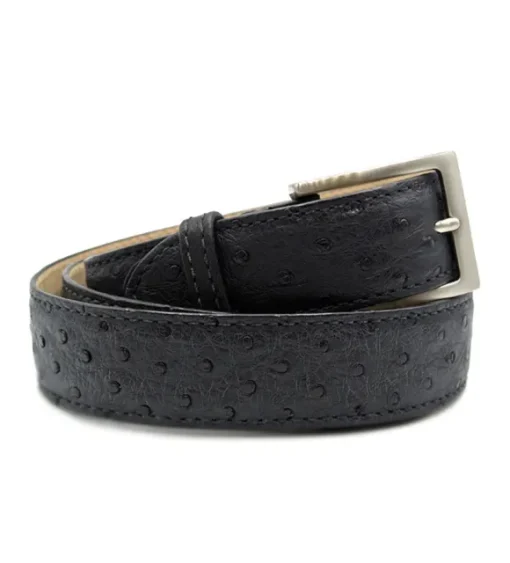 Zelli Genuine Ostrich Quill Belt