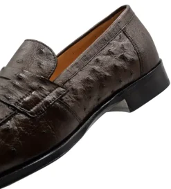 Zelli Roma Genuine Ostrich Quill Slip-On Loafer