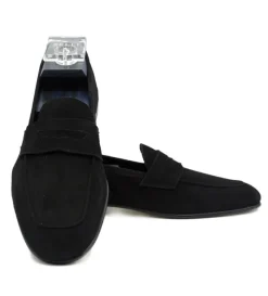 Zelli Tasca Sueded Goatskin Loafer