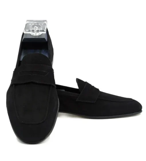 Zelli Tasca Sueded Goatskin Loafer