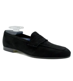 Zelli Tasca Sueded Goatskin Loafer