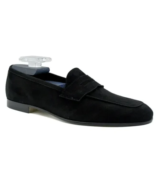 Zelli Tasca Sueded Goatskin Loafer