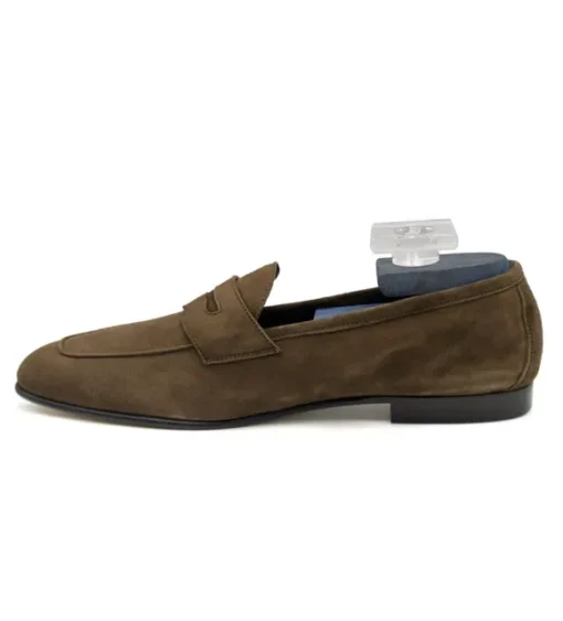 Zelli Tasca Sueded Goatskin Loafer