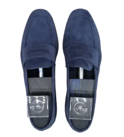 Zelli Tasca Sueded Goatskin Loafer