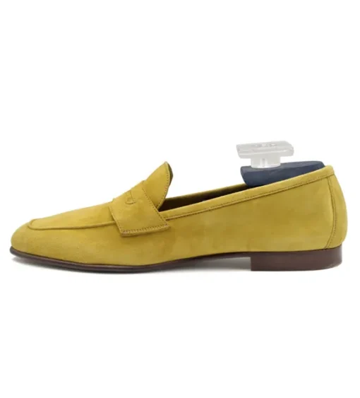 Zelli Tasca Sueded Goatskin Loafer