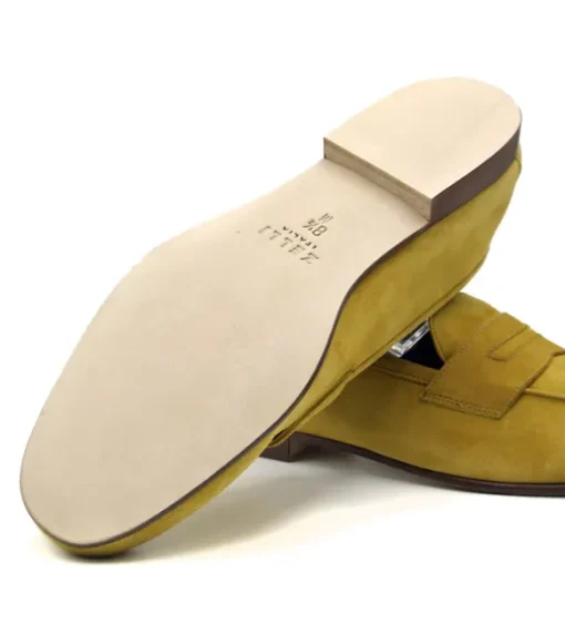 Zelli Tasca Sueded Goatskin Loafer