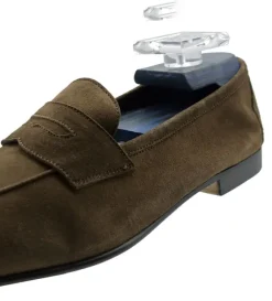 Zelli Tasca Sueded Goatskin Loafer