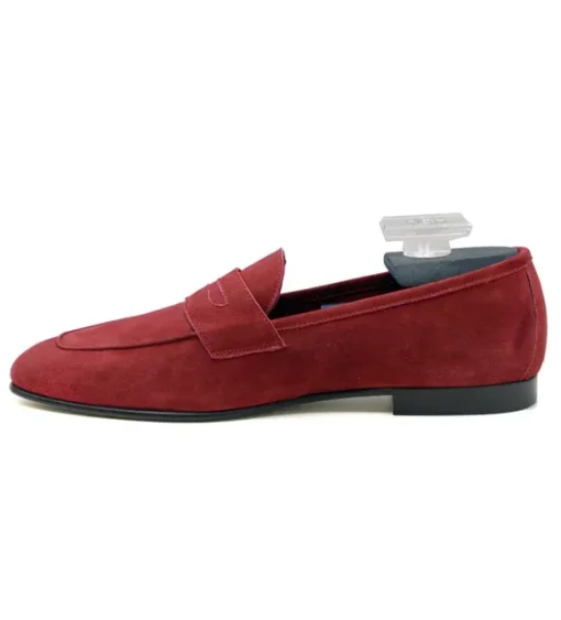 Zelli Tasca Sueded Goatskin Loafer