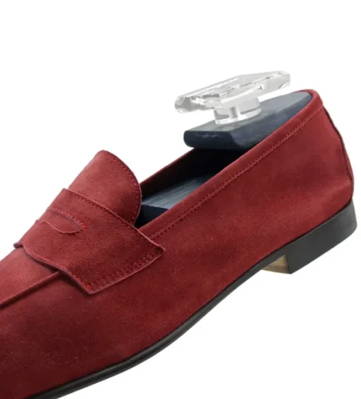 Zelli Tasca Sueded Goatskin Loafer