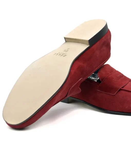 Zelli Tasca Sueded Goatskin Loafer