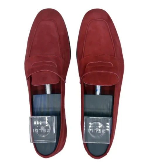 Zelli Tasca Sueded Goatskin Loafer