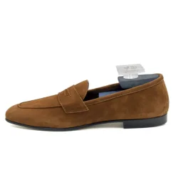 Zelli Tasca Sueded Goatskin Loafer