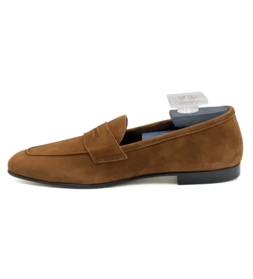 Zelli Tasca Sueded Goatskin Loafer