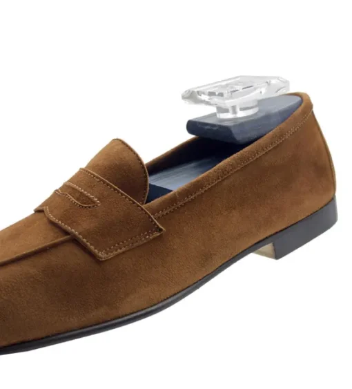 Zelli Tasca Sueded Goatskin Loafer